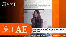 Tula Rodríguez dedicó emotivo mensaje a Javier Carmona a un mes de su muerte | América Espectáculos