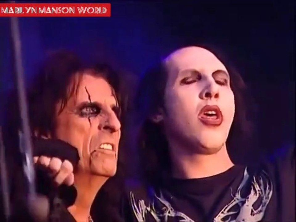 Alice Cooper & Marilyn Manson Live at B'estival, Bucharest, Romania 2007. Perfoming I'm Eighteen. Rare Complete Footage.