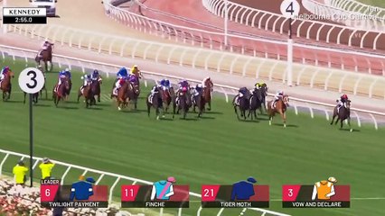 Twilight Payment emerges winner in the 2020 Melbourne Cup race