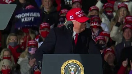 'Don’t make me cry', says Trump on US swing-state election barnstorm