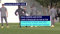 Struggling heavyweights Real and Inter meet in Madrid