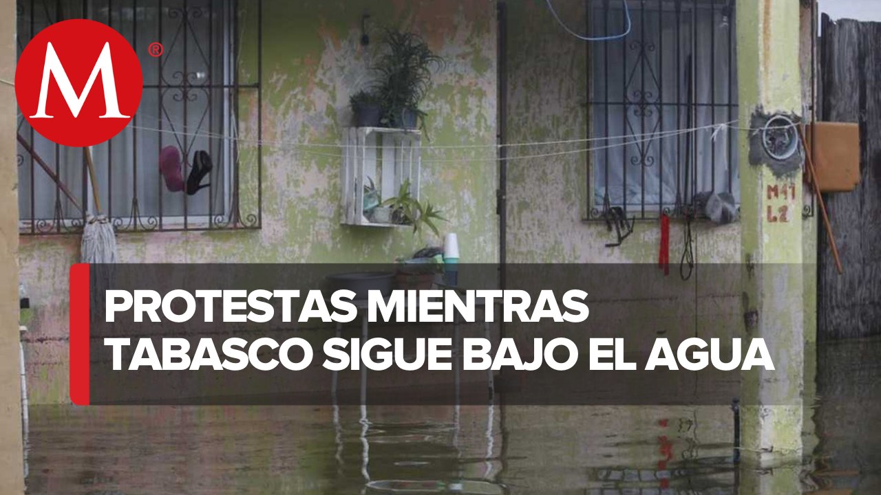 Tabasco suma tres días inundado; pronostican más lluvias en la entidad