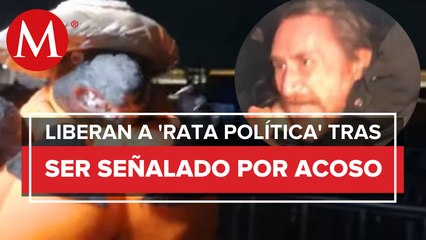 Liberan a youtuber 'Rata Política' tras ser acusado de acoso, por falta de elementos