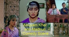 Anupam Kher and Madhuri Comedy Scene  | Dil Tera Aashiq (1993) | Salman Khan | Anupam Kher | Madhuri
