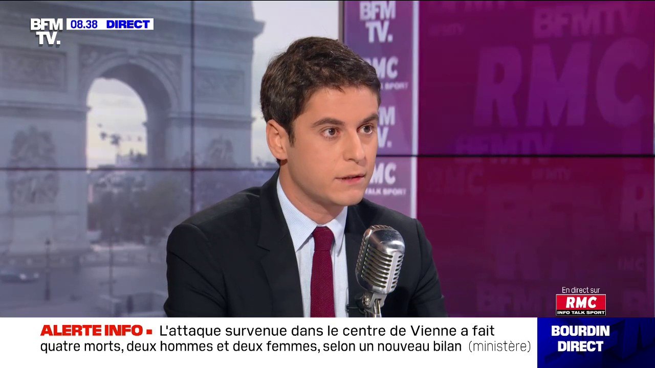Reconfinement: Gabriel Attal évoque une baisse de fréquentation jusqu'à 50% dans les transports franciliens