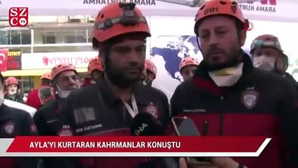 Minik Ayla'yı kurtaran kahramanlar konuştu: Bizi görünce su ve ayran istedi