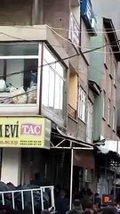 Van Özalp çarşısında yangın