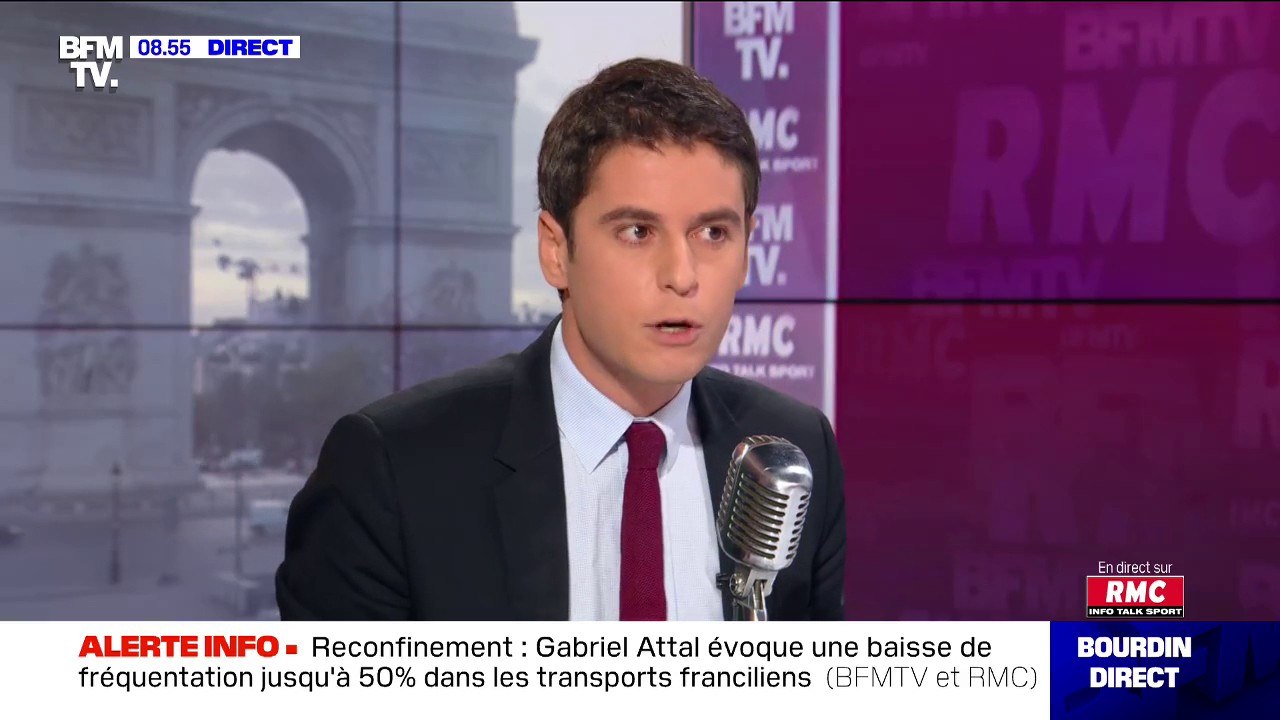 Gabriel Attal sur les régionales: "Je vois assez peu comment on peut tenir une campagne aujourd'hui"