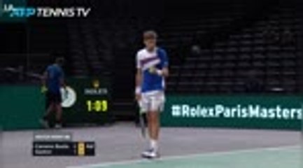 Rolex Paris Masters - Gaston tombe d'entrée