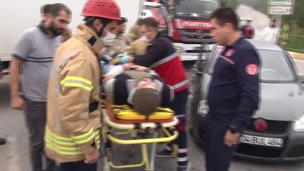 - Beykoz'da trafik kazası; 1 yaralı