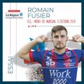 L'essai marqué par Romain Fusier face à Mont-de-Marsan, saison 2020-2021