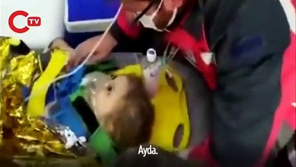 Ayda Gezgin'in ambulanstaki görüntüleri gözleri yaşarttı! Bakan Koca paylaştı