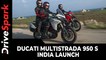 Ducati Multistrada 950 S India Launch | Prices, Specs, Features, Rivals & Other Details