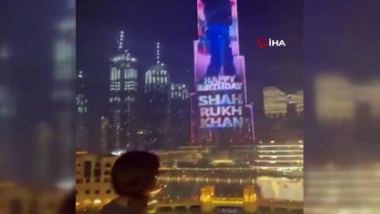- Burc Halife’de, Bollywood yıldızı Şah Rukh Khan’ın doğum günü kutladı