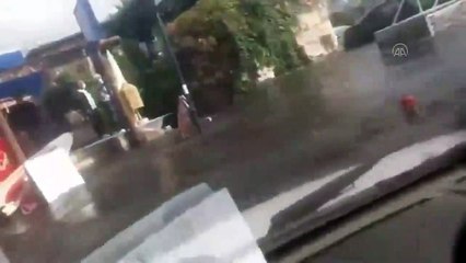 İzmir'de tsunami sonrası yaşananlar kamerada