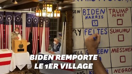 Ce village a déjà voté à 100% pour Biden mais ce n'est pas forcément bon signe