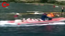 Antalya'nın Alanya ilçesi açıklarında tur teknesi battı