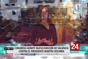 Martín Vizcarra: Congreso aprueba admisión de moción de vacancia