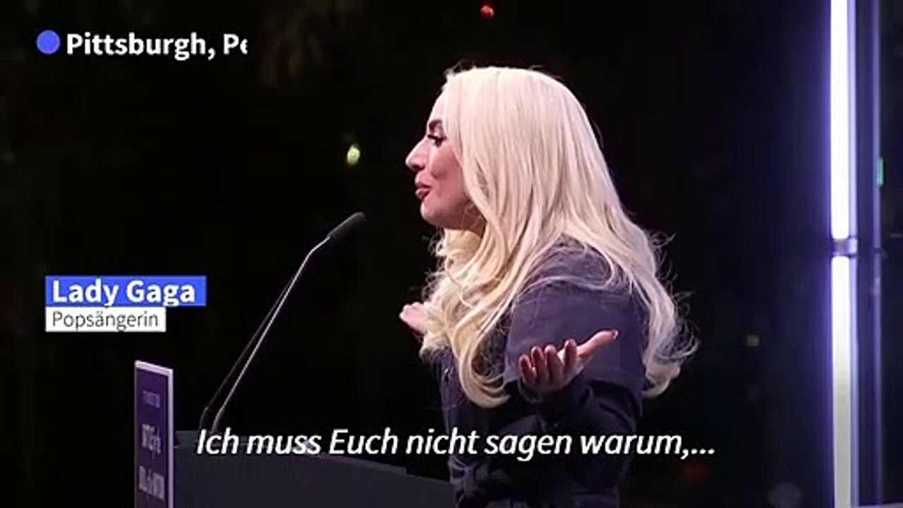Lady Gaga: 'Joe Biden ist die richtige Wahl'