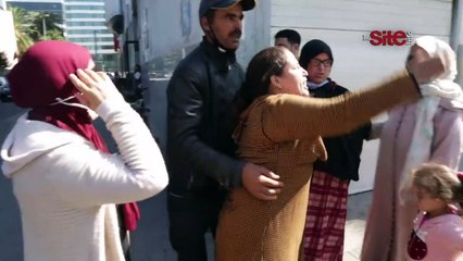 انهيار أم الطفلة نهيلة ضحية _الذبح_ بعد سماعها حكم المحكمة بالبيضاء