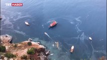 Alanya'da tur teknesi battı