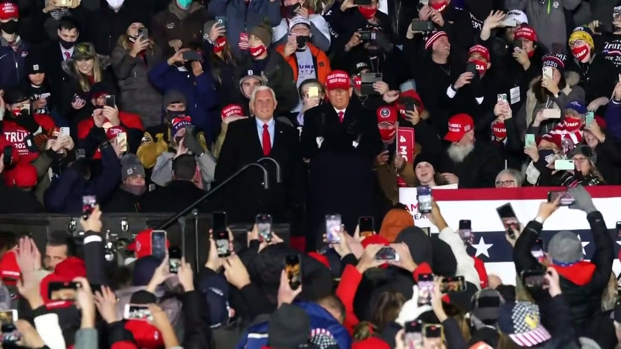 Last-Minute-Wahlkampf: Trump und Biden werben um Wähler