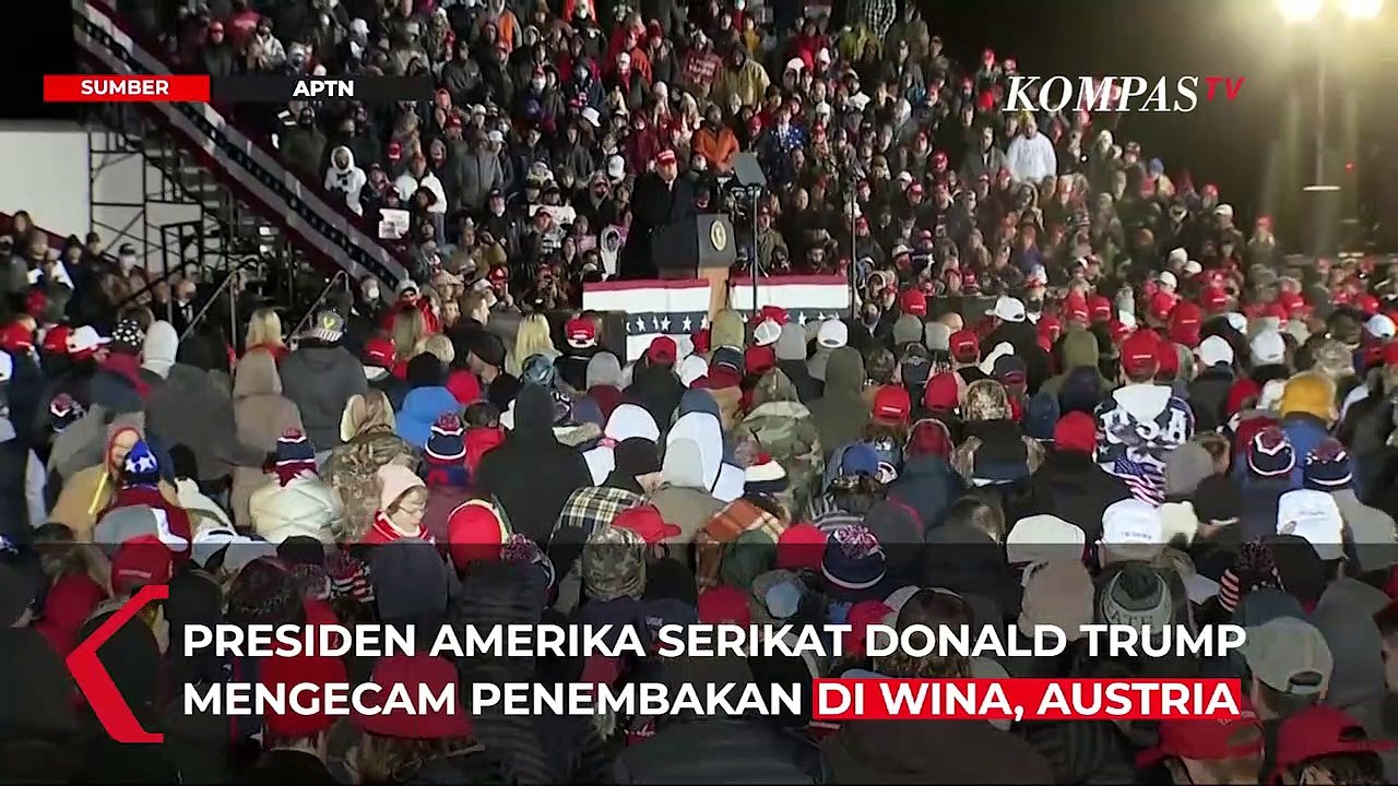 Presiden Trump Kecam Penembakan di Wina