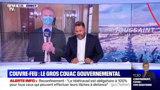 Couvre-feu : le gros couac gouvernemental - 03/11