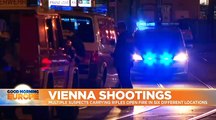 Vienna: Four people killed in terror attack, and suspect shot dead by police