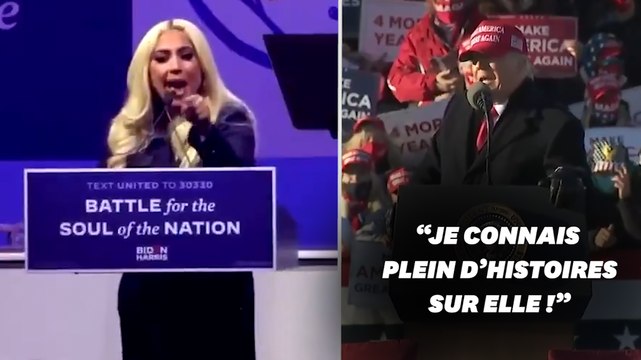 Lady Gaga soutient Joe Biden (et ça agace Donald Trump)