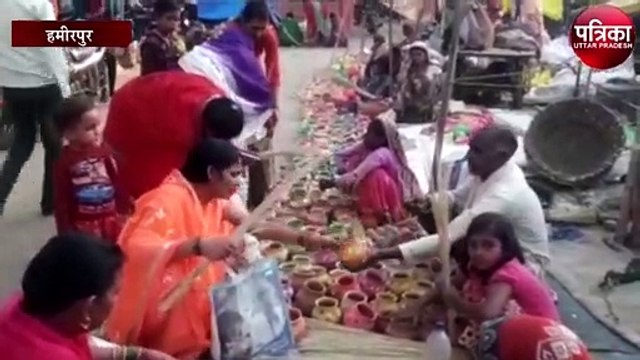 करवा चौथ पर्व के चलते बाजारों में दिखी रौनक