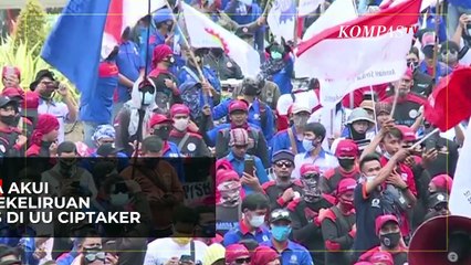 Istana Akui Ada Kekeliruan Teknis di UU Ciptaker