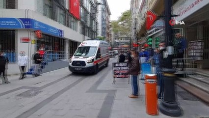 Kontrollü yıkım sırasında 3. kattan boşluğa düştü