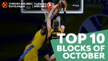 Turkish Airlines EuroLeague, Top 10 Blocks of October!