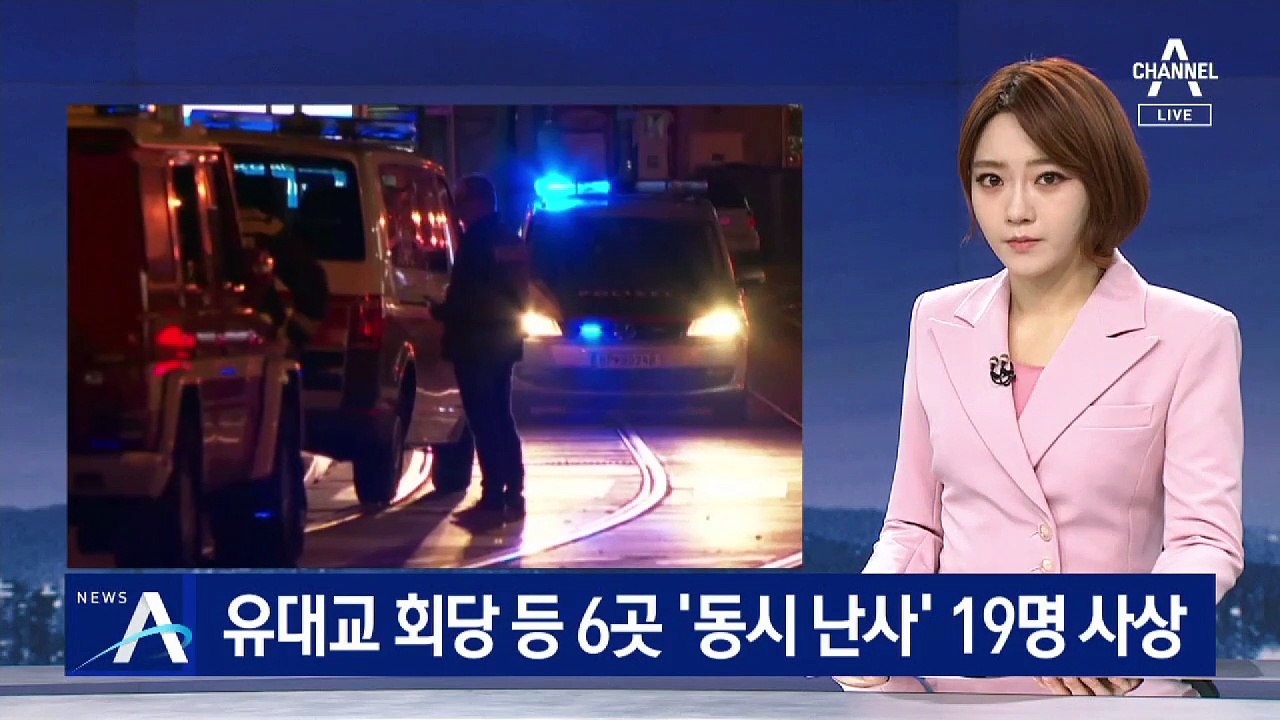 오스트리아 빈 도심 6곳서 총격 테러…19명 사상