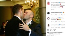 Jesús Vázquez y Roberto Cortés celebran sus 15 años de matrimonio