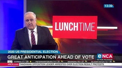 Great anticipation ahead of US Presidential elections