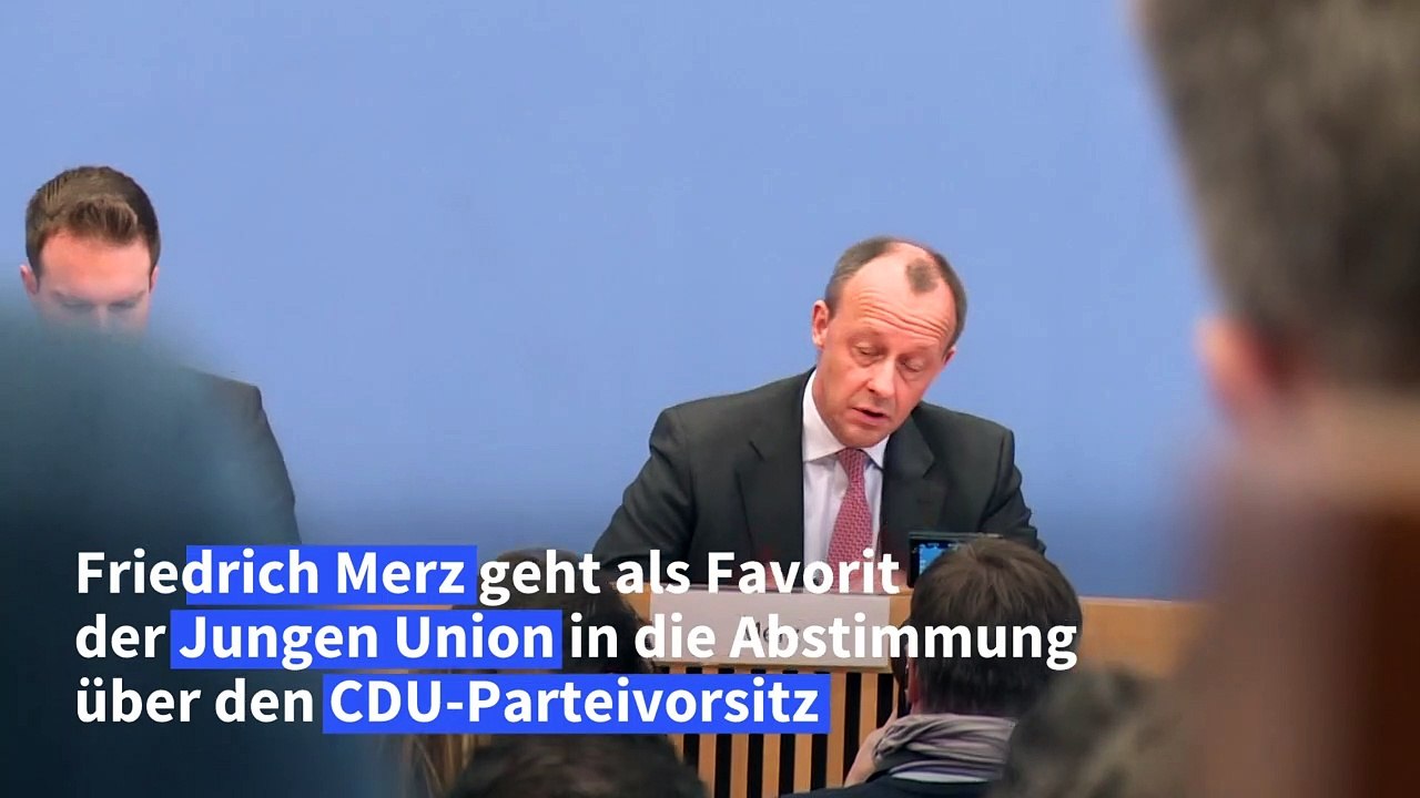 Junge Union will Friedrich Merz als CDU-Chef