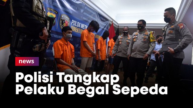 Polisi Tangkap Pelaku Begal Sepeda, 2 Ditembak Karena Berusaha Kabur
