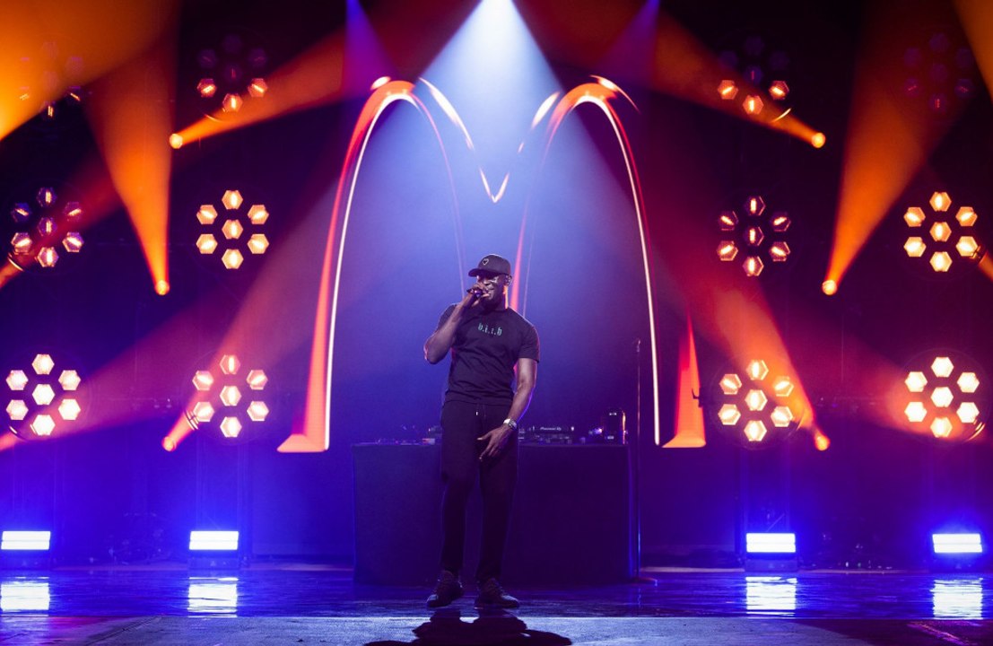 Stormzy bringt Freude an Fans