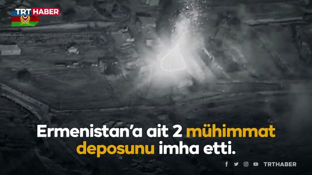 Azerbaycan, Ermenistan'a ait mühimmat depolarını imha etti