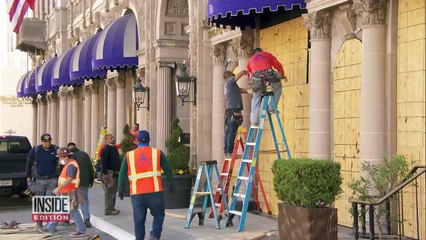Some Stores Boarded Up Ahead of Election Day Tension
