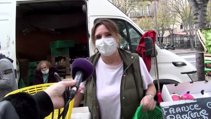 Marseille : mesures sanitaires et sécuritaires, le marché du Prado divisé en deux