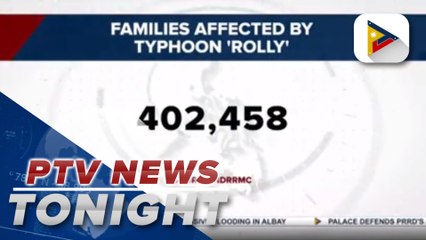 1.6-M individuals affected by 'Rolly' in 6 regions