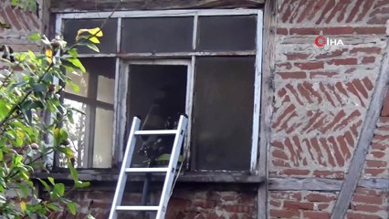 Kış günü baba kız evsiz kaldı