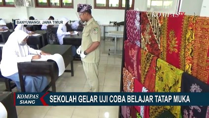 Banyuwangi Uji Coba Sekolah Tatap Muka Selama 7 Hari