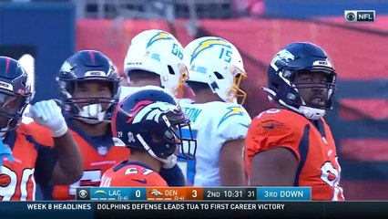 NFL 2020 Los Angeles Chargers vs Denver Broncos Full Game Week 8
