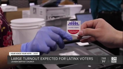 Large turnout expected for LatinX voters in Arizona