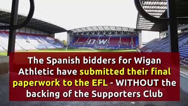 Wigan Athletic takeover bid in - WITHOUT supporter backing