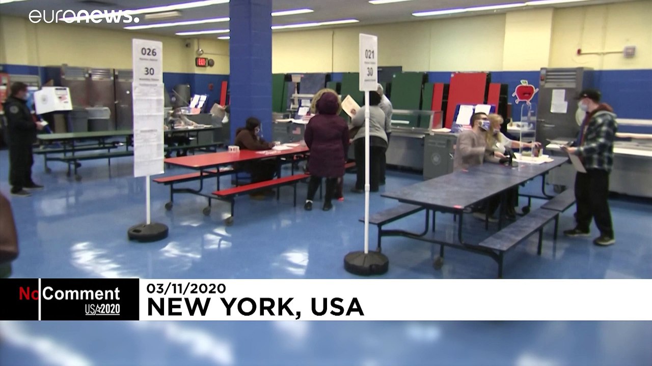 No Comment: Bilder von der Präsidentschaftswahl in den USA